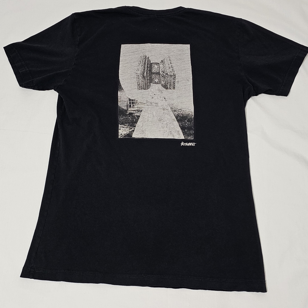 Altamont Black Short Sleeve T-shirt Men's Small - Meduim Slim-Fit
